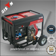 BISON (CHINA) 2KVA - 10KVA DIESEL Gerador de Potência de Moldura Aberta